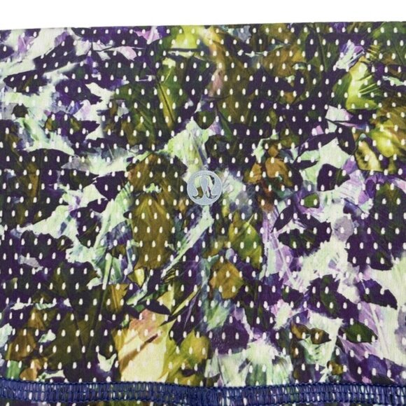 LULULEMON Wunder Under Crop II 4 Floral Sport White Multi - Picture 8 of 9